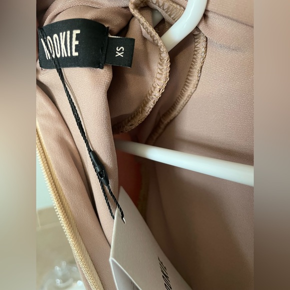 NWT Nookie Anastasia Tan Bodysuit size Small - Picture 8 of 9